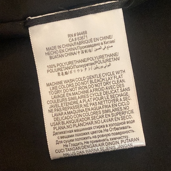 NWT BCBGMaxAzria Women’s Black Leather Jacket Size M - Picture 9 of 10